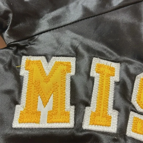Mizzou-University of Missouri Vintage Youth Child’s Size 5 Varsity Snap Jacket